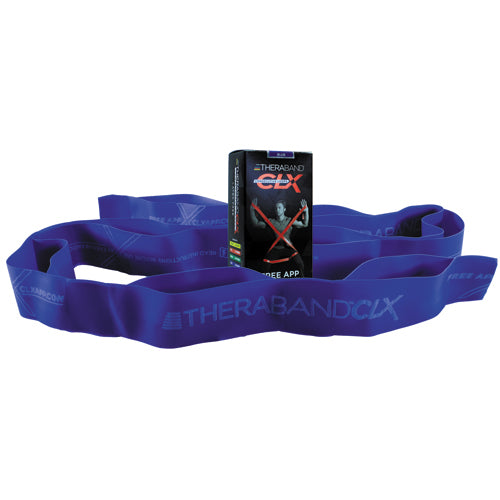 Theraband Consecutive Loops Blue 5' Individual 9-Loop