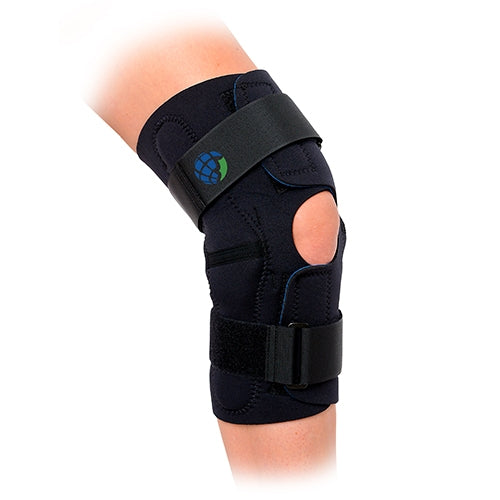 Wrap-Around Hinged Knee Brace XX-Large Knee Circum 19.5-22