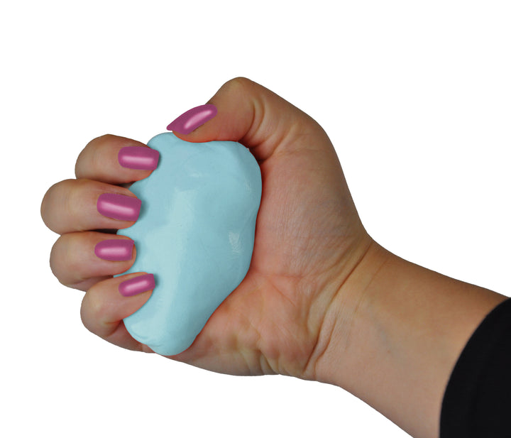 Squeeze 4 Strength 6 oz. Hand Therapy Putty Blue Firm