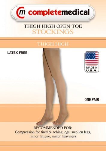 Firm Surg Weight Stkngs X-Lrg 20-30mmHg Thigh w/GarterTop CT