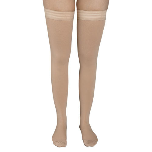 Firm Surg Weight Stkngs Medium 20-30mmHg Thigh StayUp Top CT