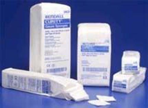Curity Gauze Sponge Non-Sterile 4 x 4 8 Ply Bx/20